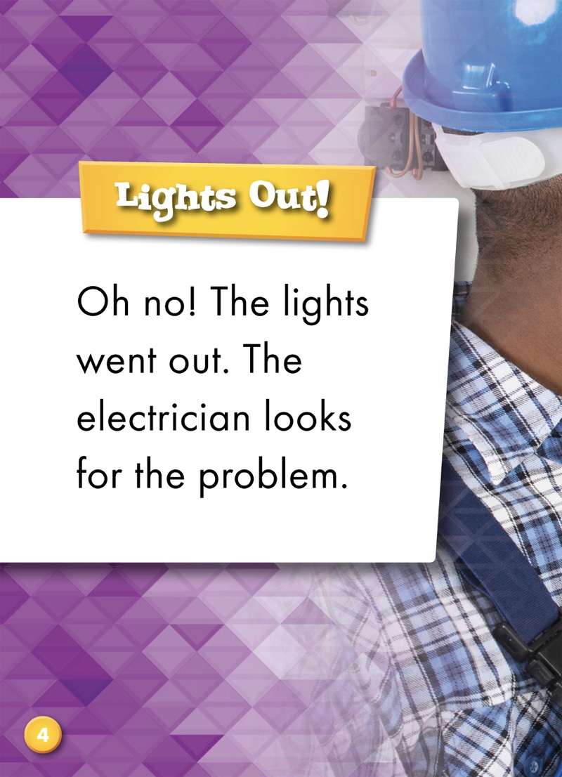 Community Helpers: Electricians — page 1