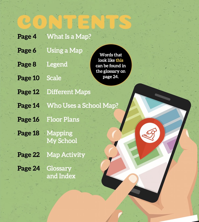 Map My School book cover