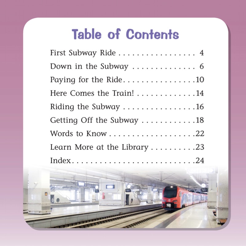We Go on a Subway book cover