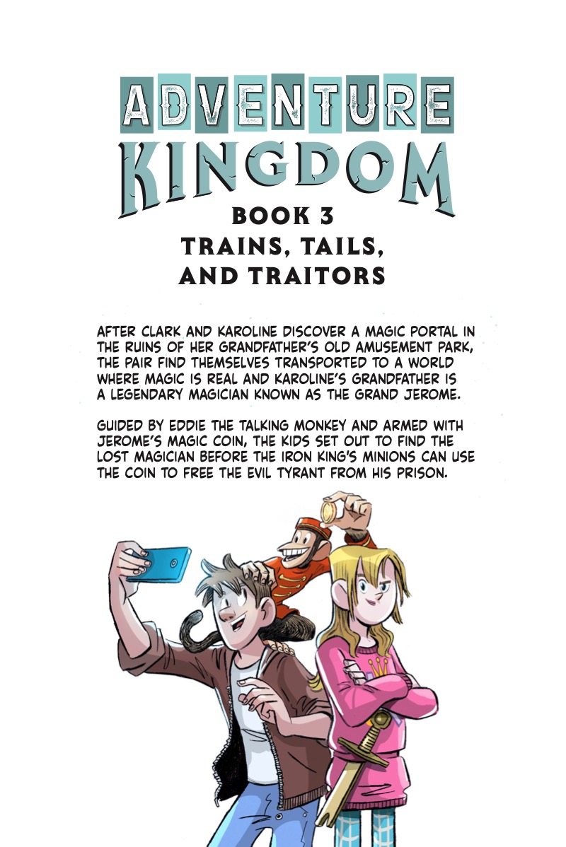 Adventure Kingdom Book 3: Trains, Tails, and Traitors! — page 1