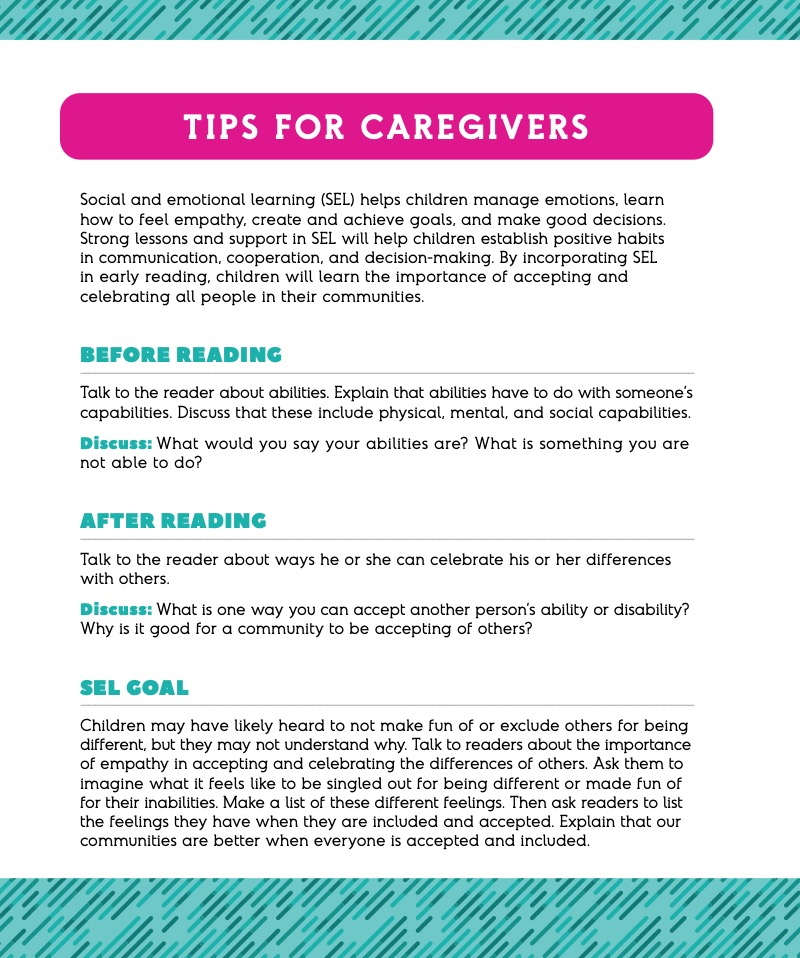 Celebrating All Communities: Celebrating All Abilities — page 1