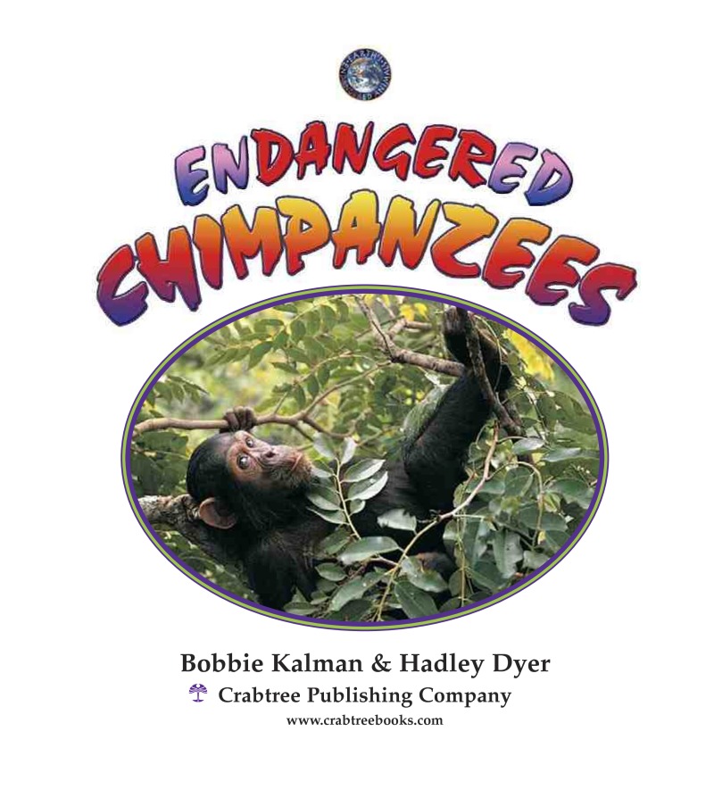 Endangered Chimpanzees book cover