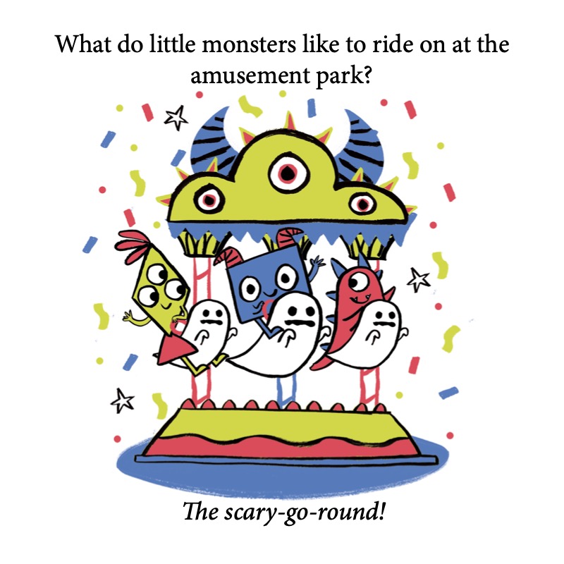 Knock, Knock, Monster Who?: Monster Jokes for Kids — page 1