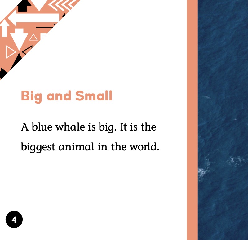 Opposites: Big and Small — page 1