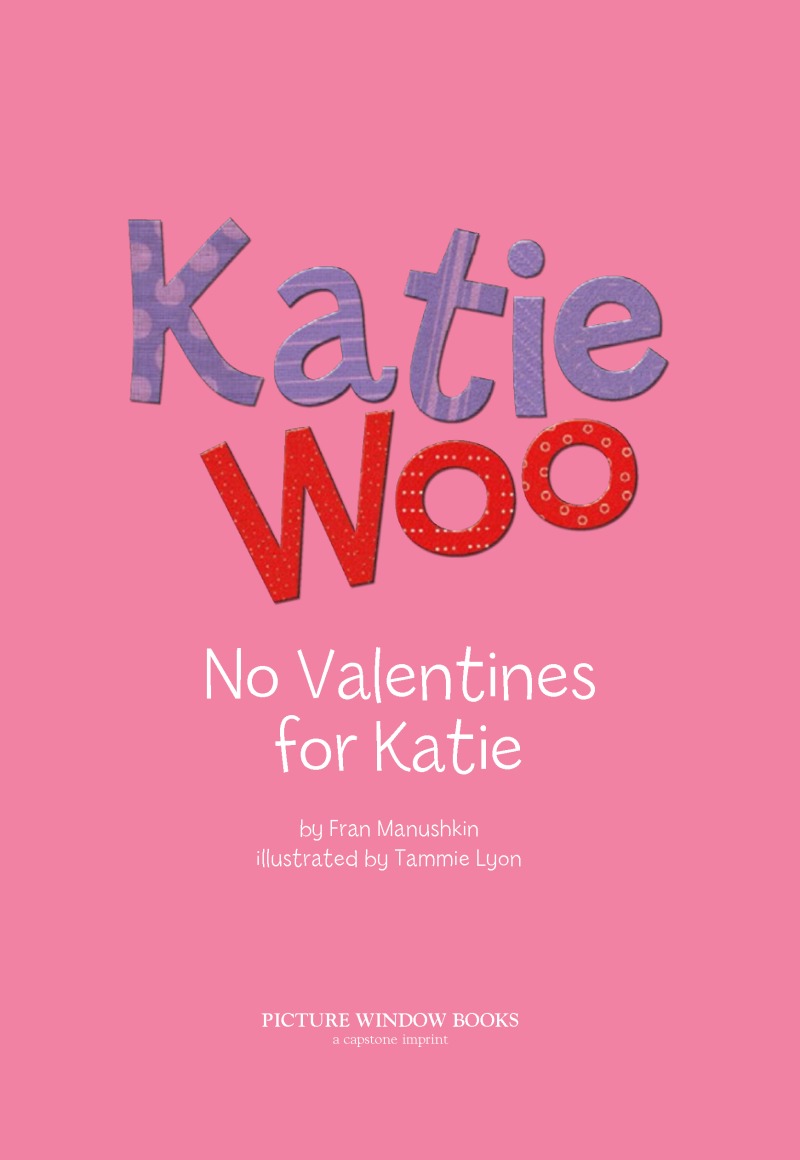 Katie Woo : No Valentines for Katie book cover