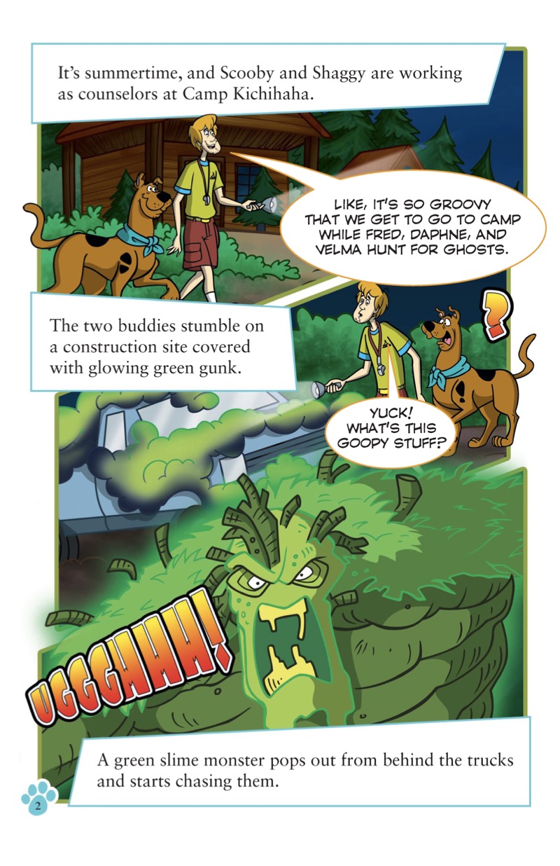 Scooby-Doo Comic Storybook 3: Camp Fear — page 1