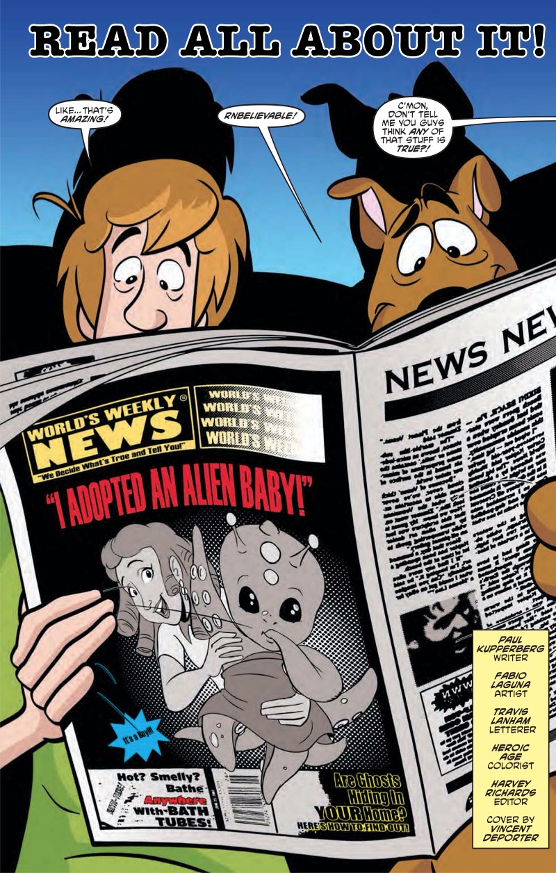 Scooby-Doo in Read All About It! — page 1