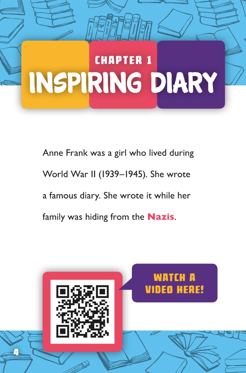 Amazing Young People: Anne Frank — page 1