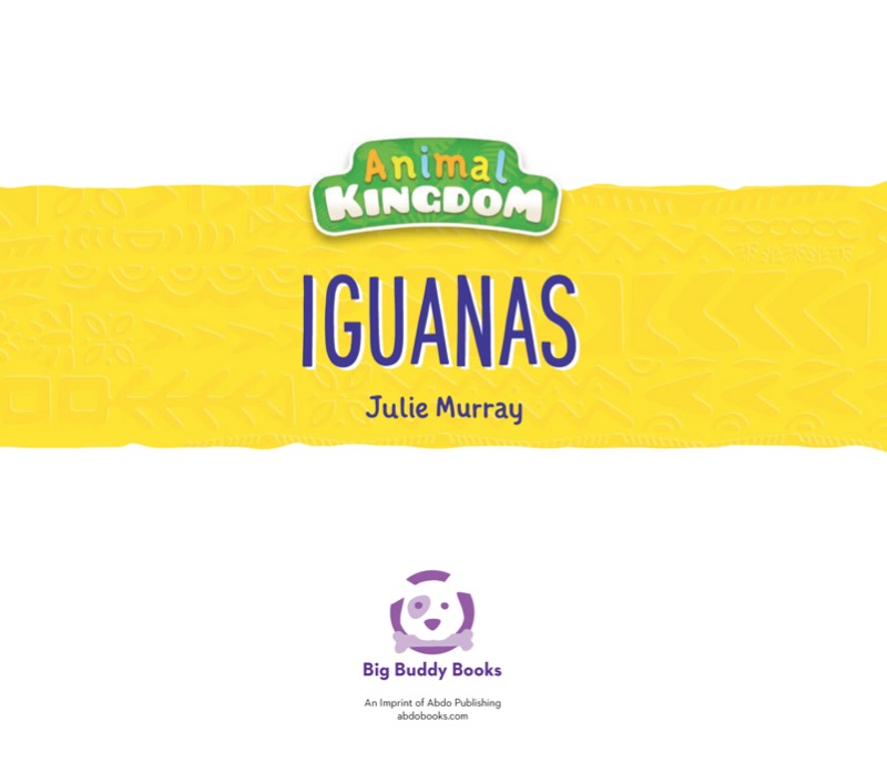 Animal Kingdom: Iguanas book cover
