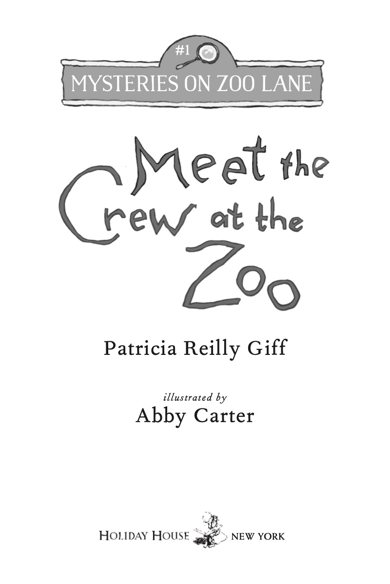 Mysteries On Zoo Lane: Meet the Crew at the Zoo book cover