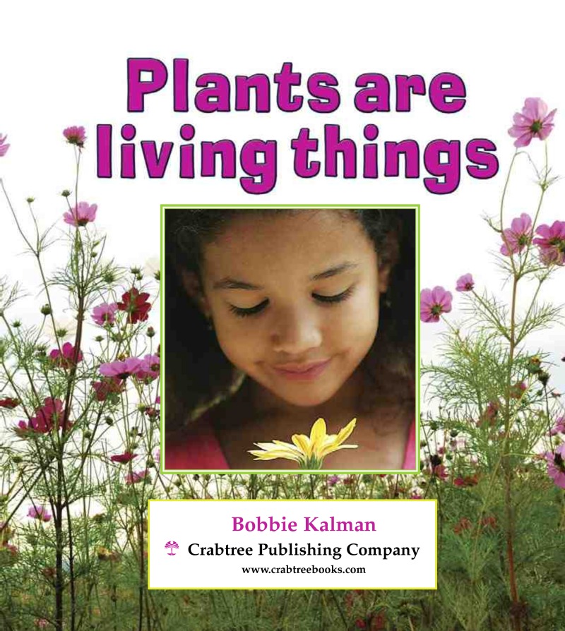 Plants are Living Things book cover