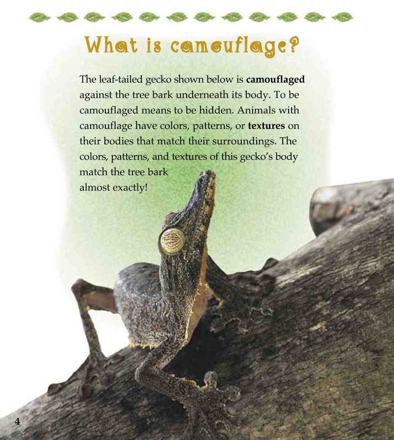 Camouflage: Changing to Hide — page 1