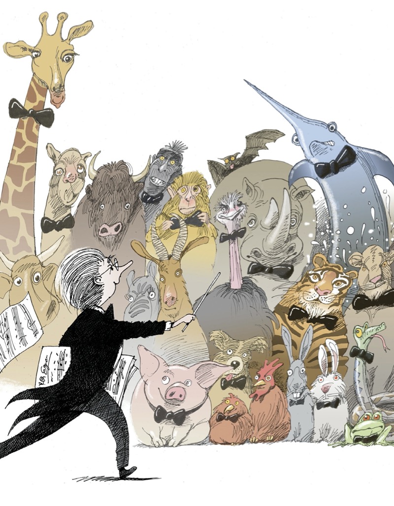 ROAR-chestra!: A Wild Story of Musical Words — page 1