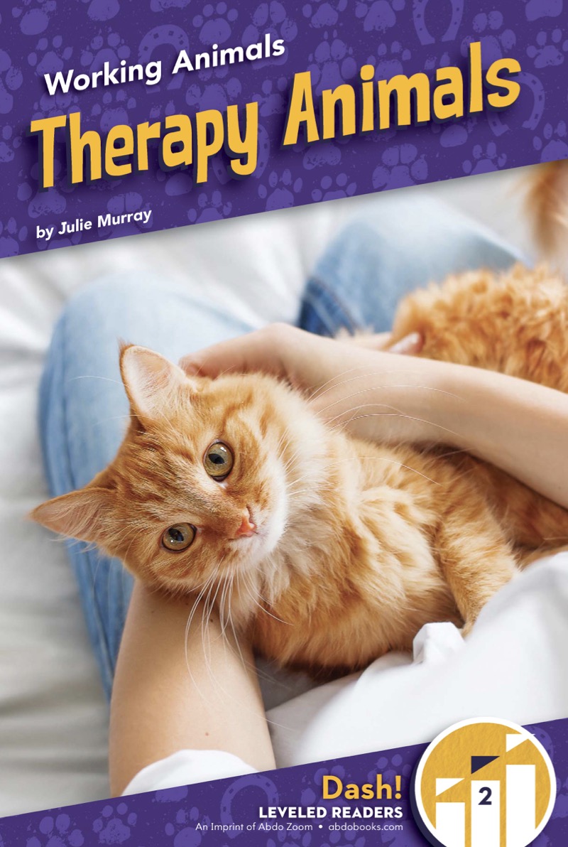 Working Animals: Therapy Animals book cover