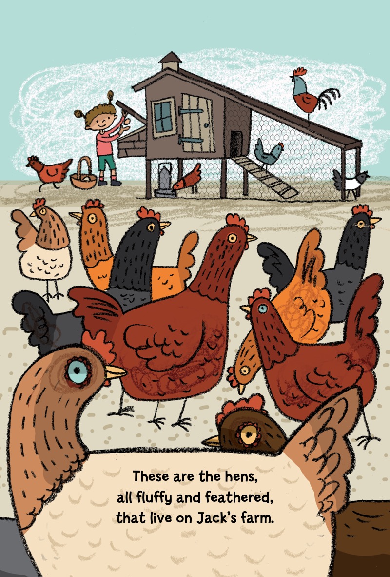 The Hens That Live on Jack's Farm — page 1