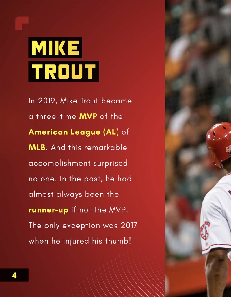 Play Like the Pros: Play Baseball Like Mike Trout — page 1