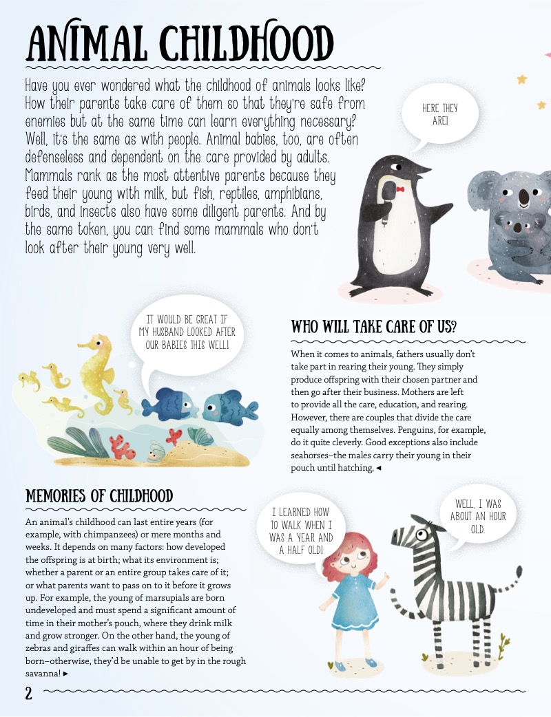 How Animals Care for Their Young: Parenting Styles in the Animal World — page 1