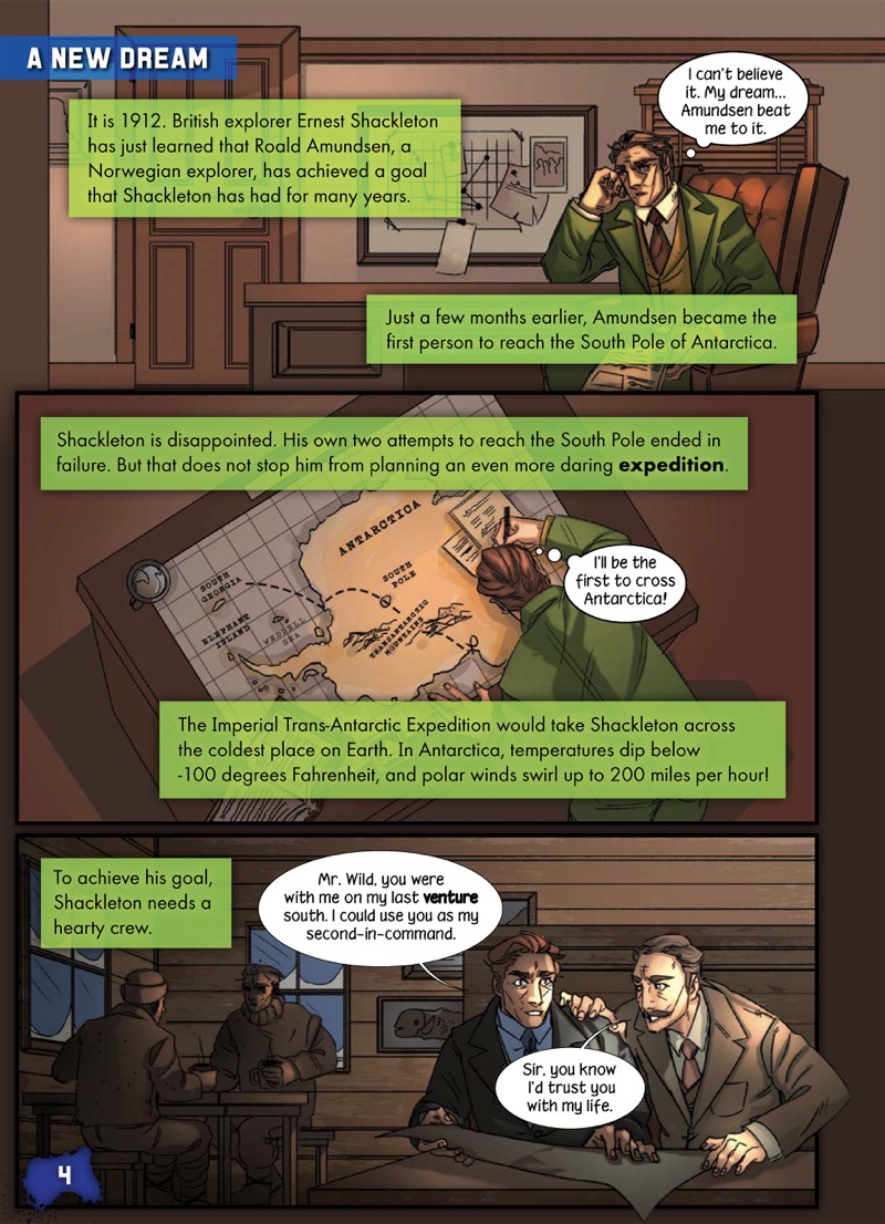 Trapped in Antarctica: Shackleton and the Endurance — page 1