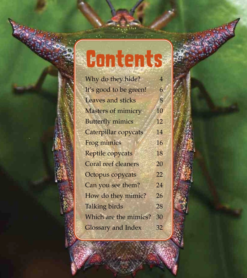 What are Nature's Copycats? book cover