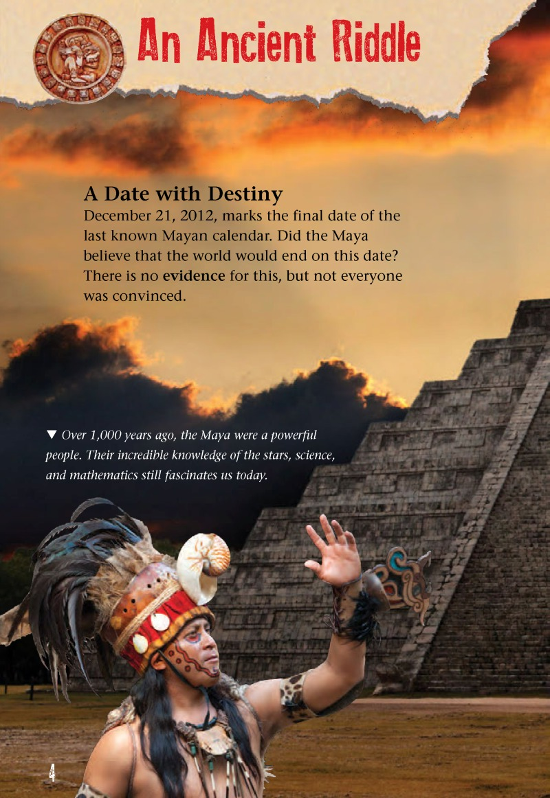 Mysteries of the Mayan Calandar (Crabtree Chrome) — page 1