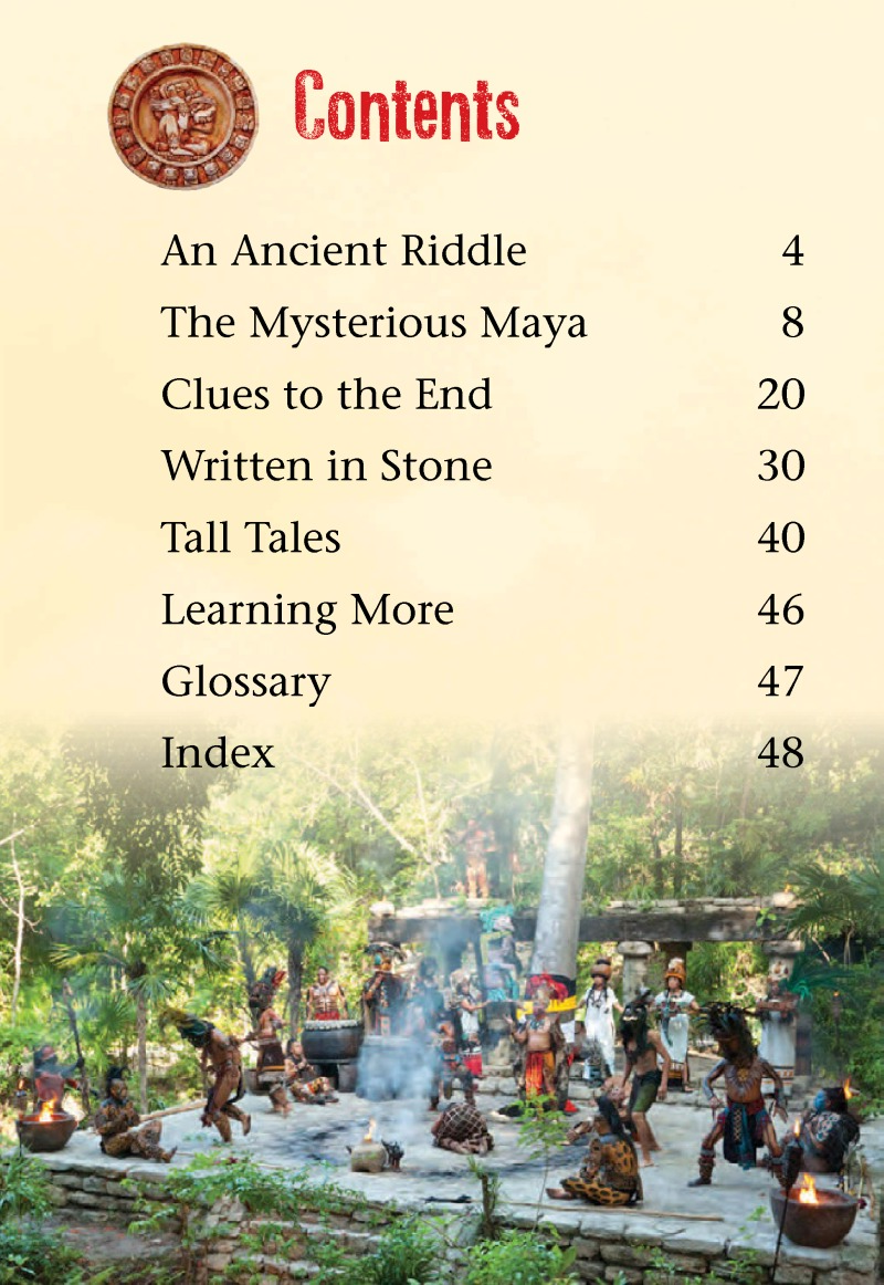Mysteries of the Mayan Calandar (Crabtree Chrome) book cover