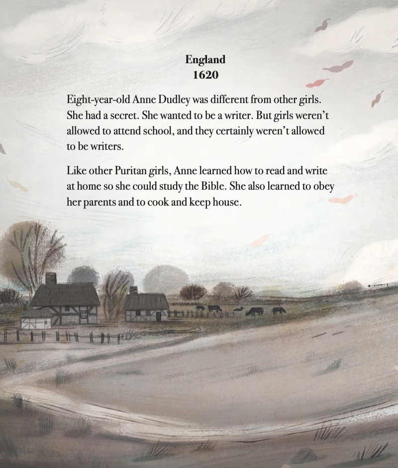 Poet, Pilgrim, Rebel: The Story of Anne Bradstreet, America's First Published Poet — page 1