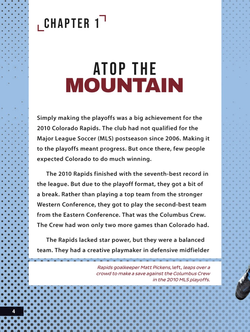 Inside MLS: Colorado Rapids — page 1