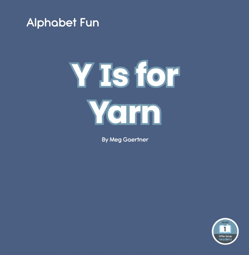 Alphabet Fun: Y is for Yarn book cover
