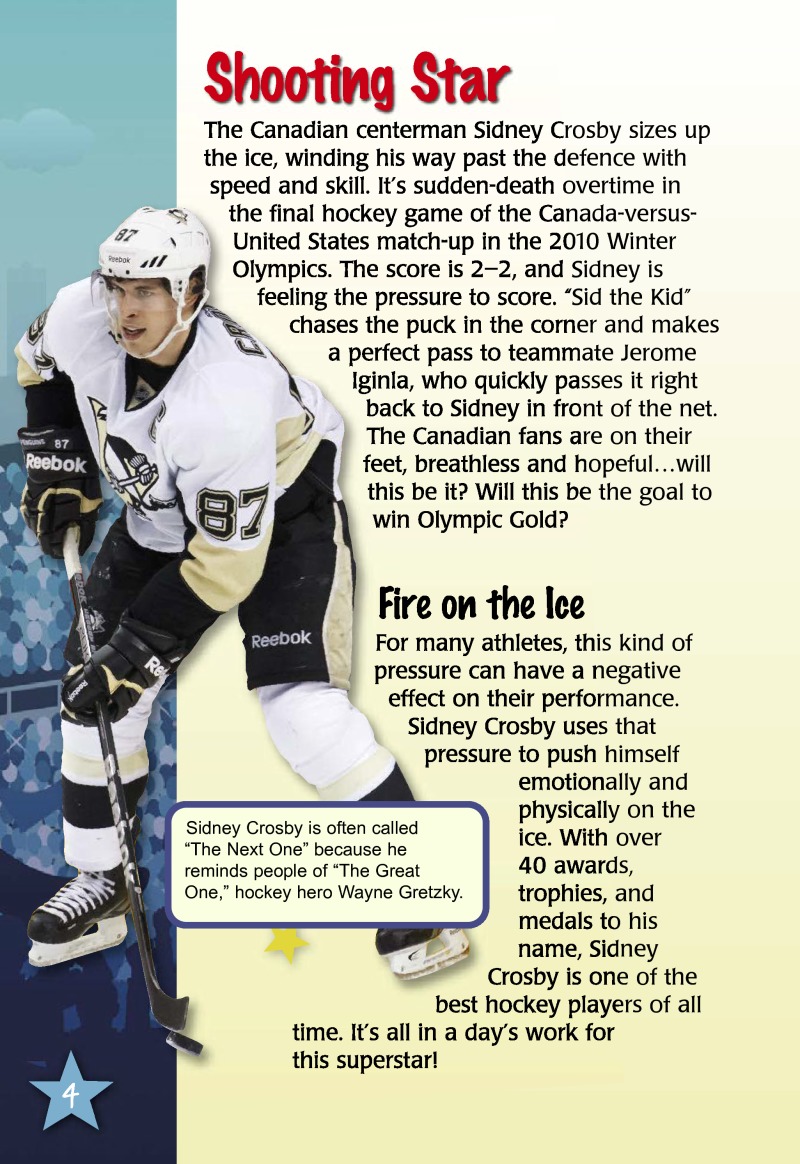 Sidney Crosby (Superstars!) — page 1