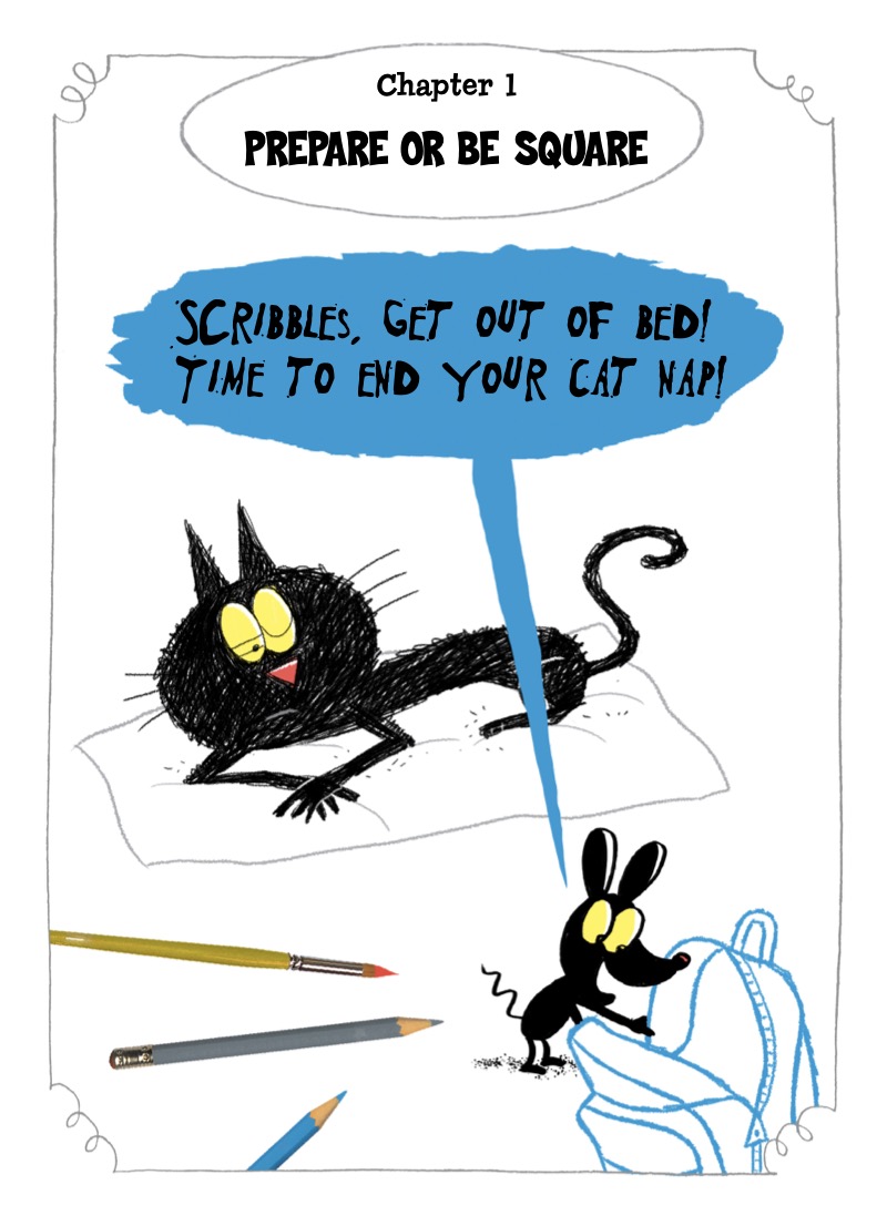 Scribbles and Ink: Hike to the Top — page 1