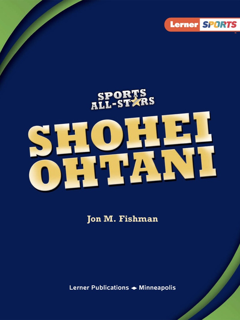 Sports All-Stars: Shohei Ohtani book cover