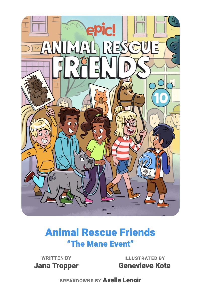Animal Rescue Friends Book 10: The Mane Event book cover