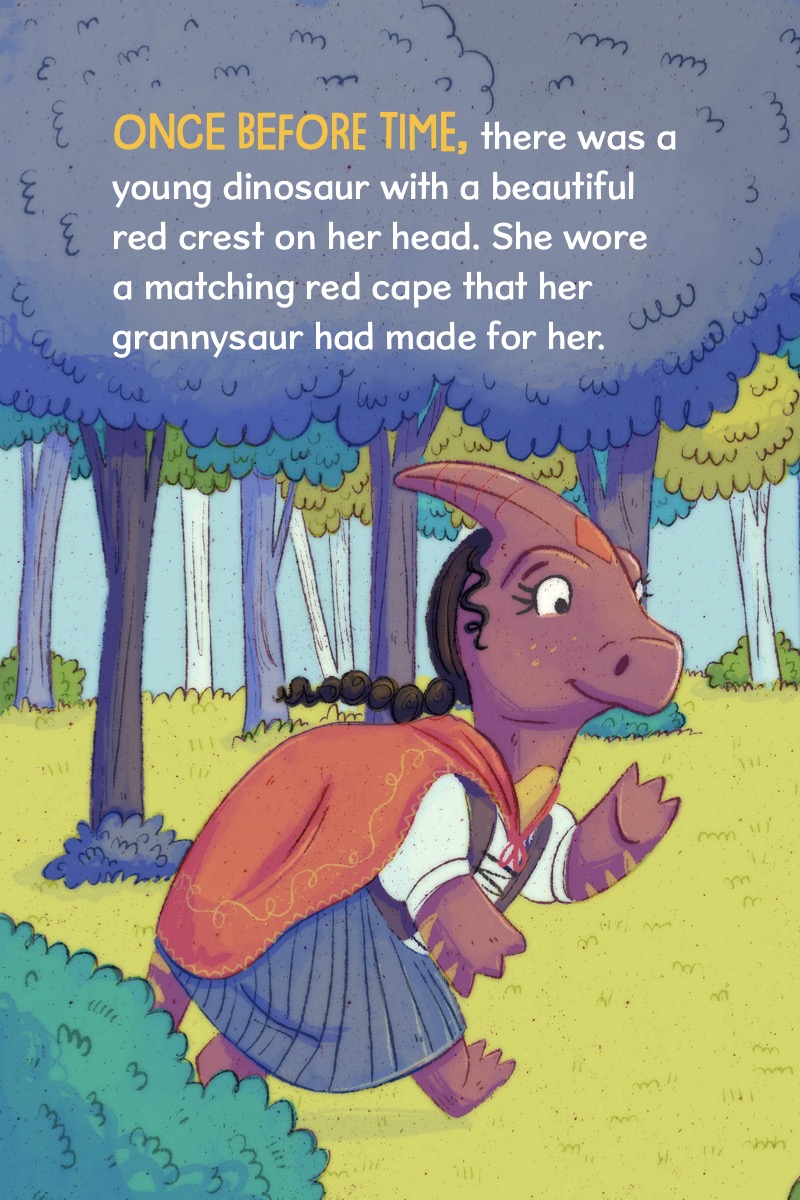 Once Before Time: Little Red Roaring Hood — page 1