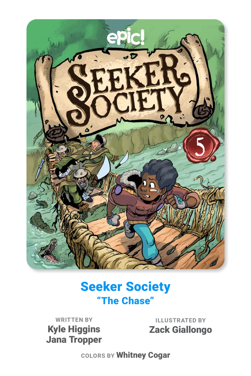 Seeker Society Book 5: The Chase book cover