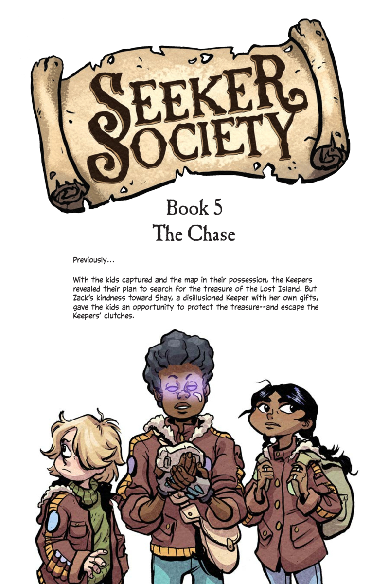 Seeker Society Book 5: The Chase — page 1