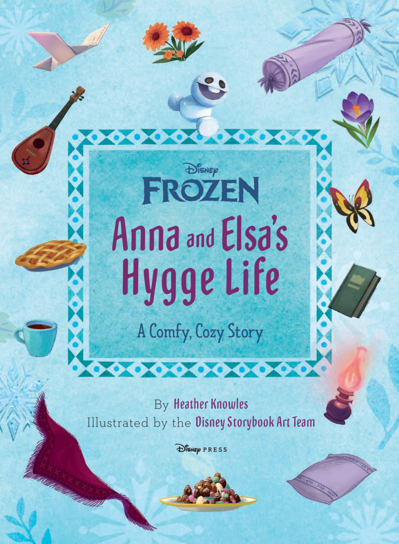 Anna and Elsa's Hygge Life book cover
