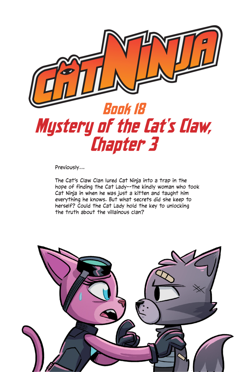 Cat Ninja Book 18: Mystery of the Cat's Claw, Chapter 3 — page 1