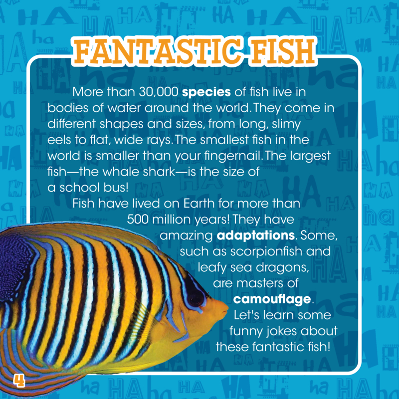 Let's Joke Around!: Let’s Tell Jokes About Fish — page 1