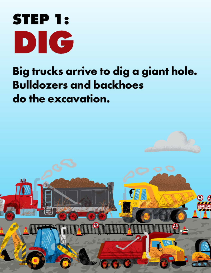 Wow! A Building Goes Up! — page 1