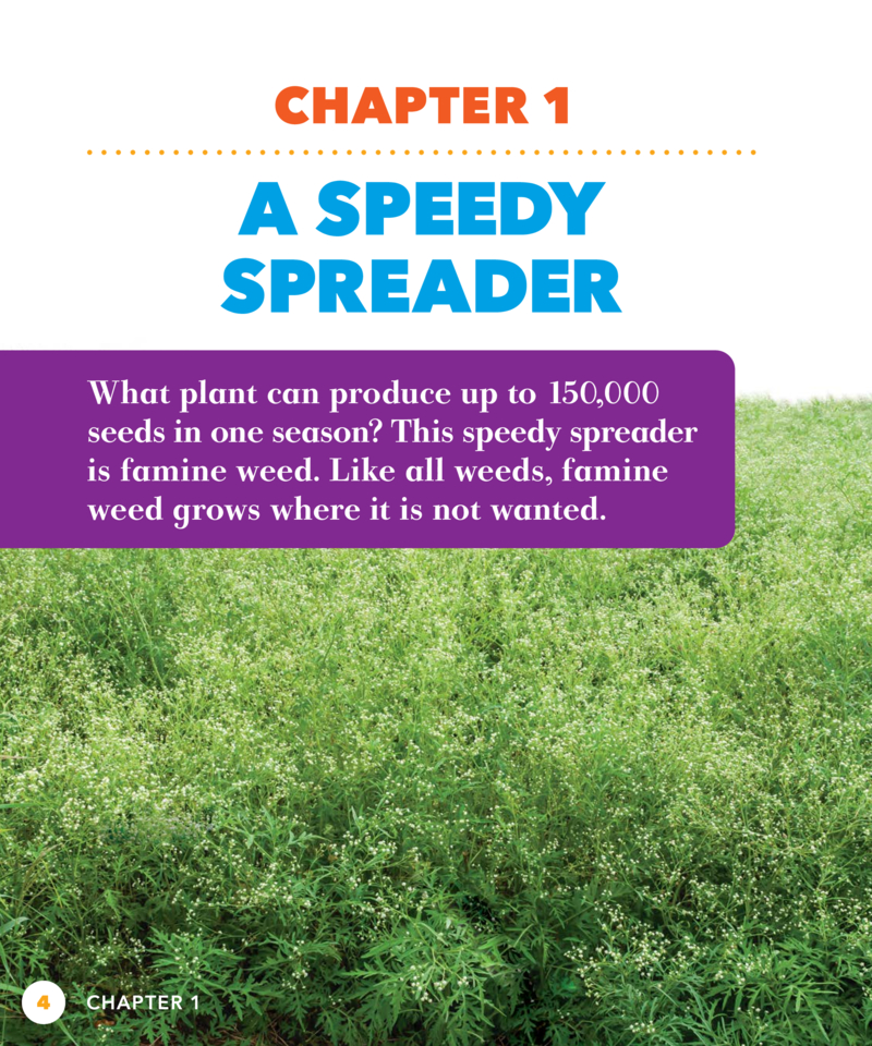 Invasive Species: Famine Weed — page 1