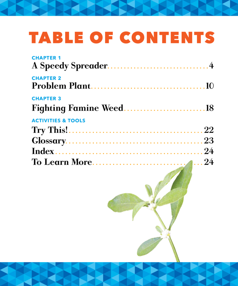 Invasive Species: Famine Weed book cover