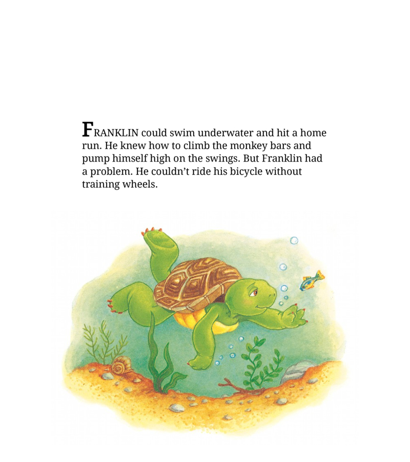 Franklin Classic Storybooks: Franklin Rides a Bike — page 1