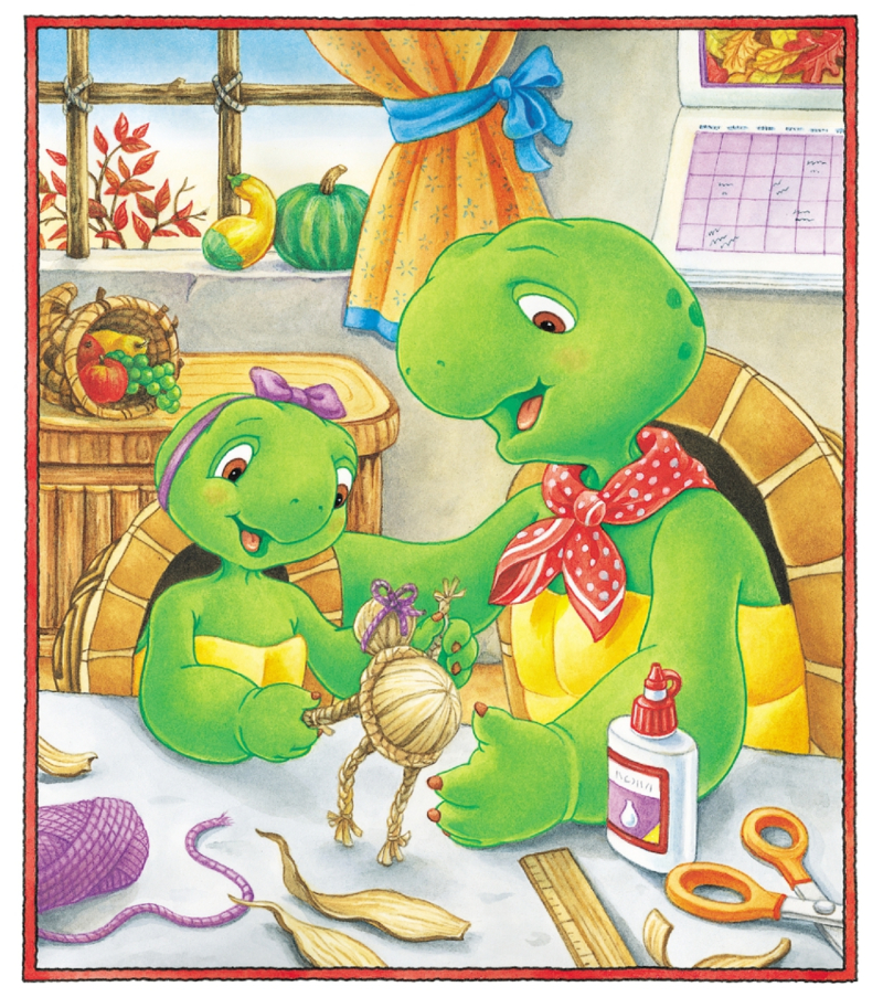 Franklin Classic Storybooks: Franklin's Thanksgiving — page 1