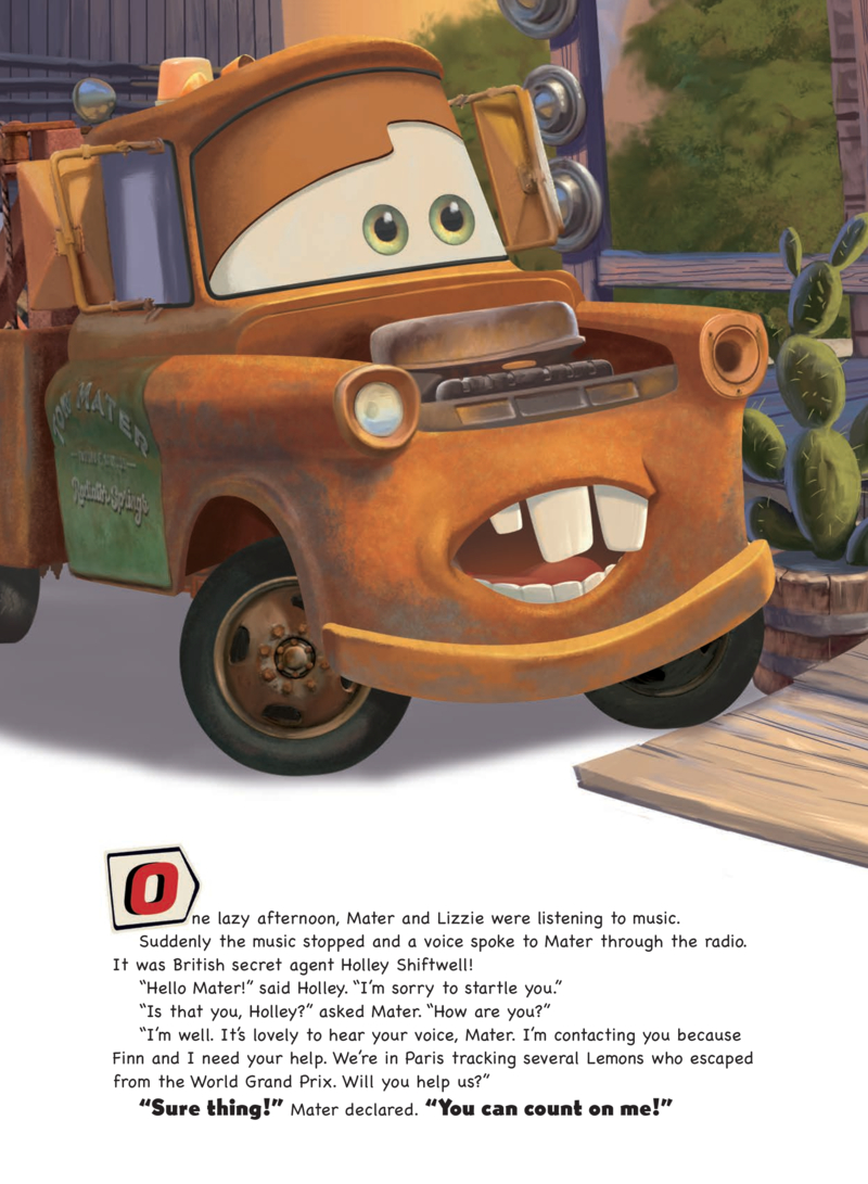 Cars: Mater in Paris — page 1
