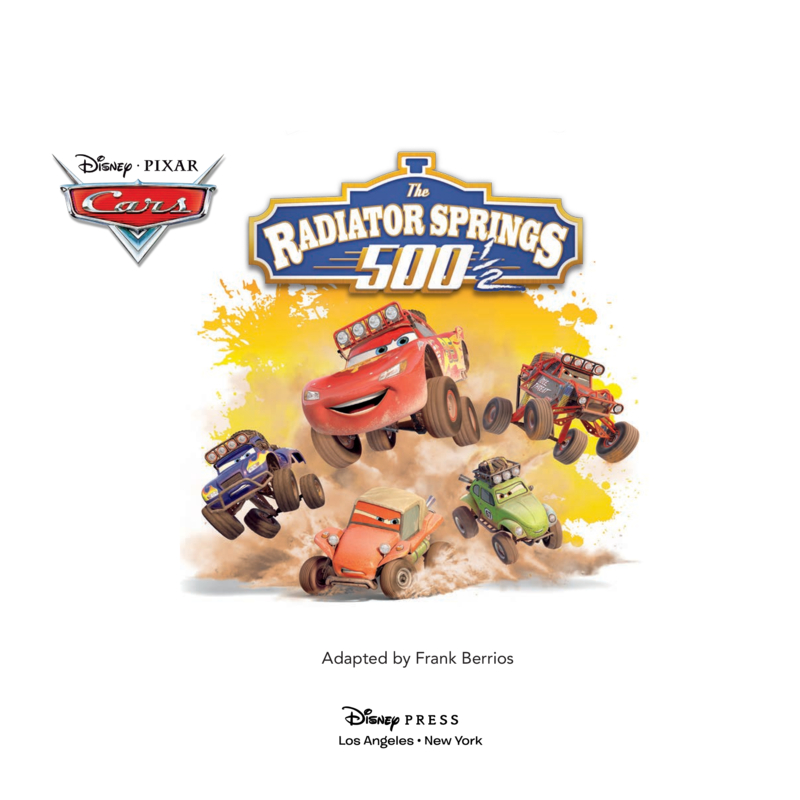 CarsToons: Radiator Springs 500 1/2 book cover