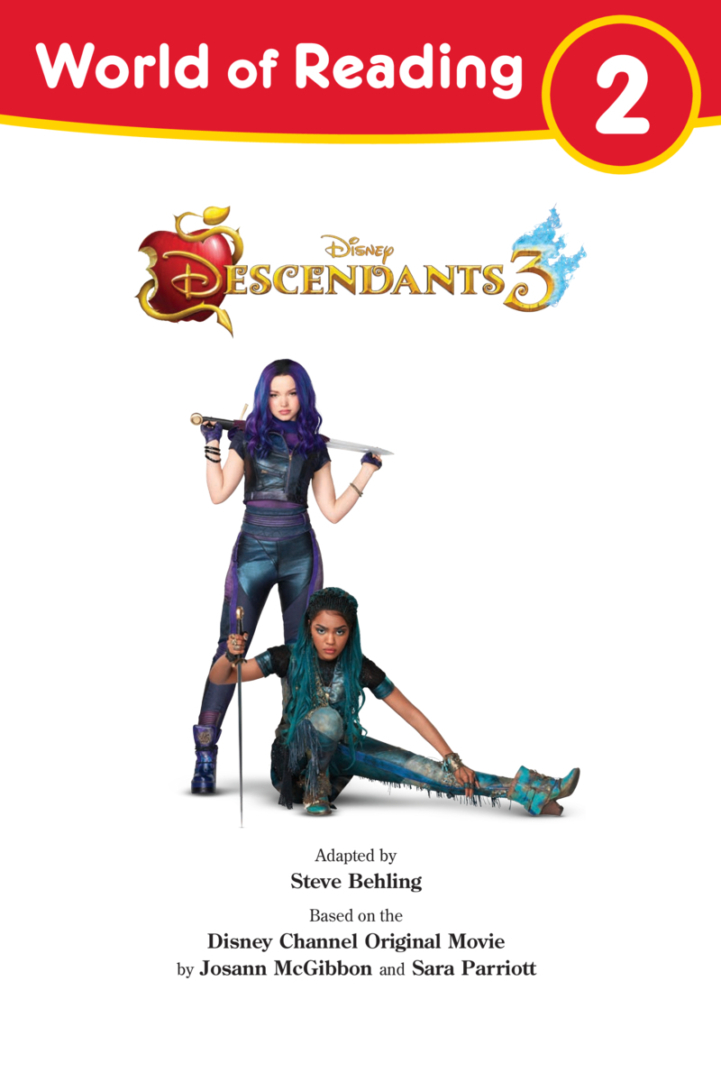 world of Reading Descendants 3: Stronger Together Level 2 book cover
