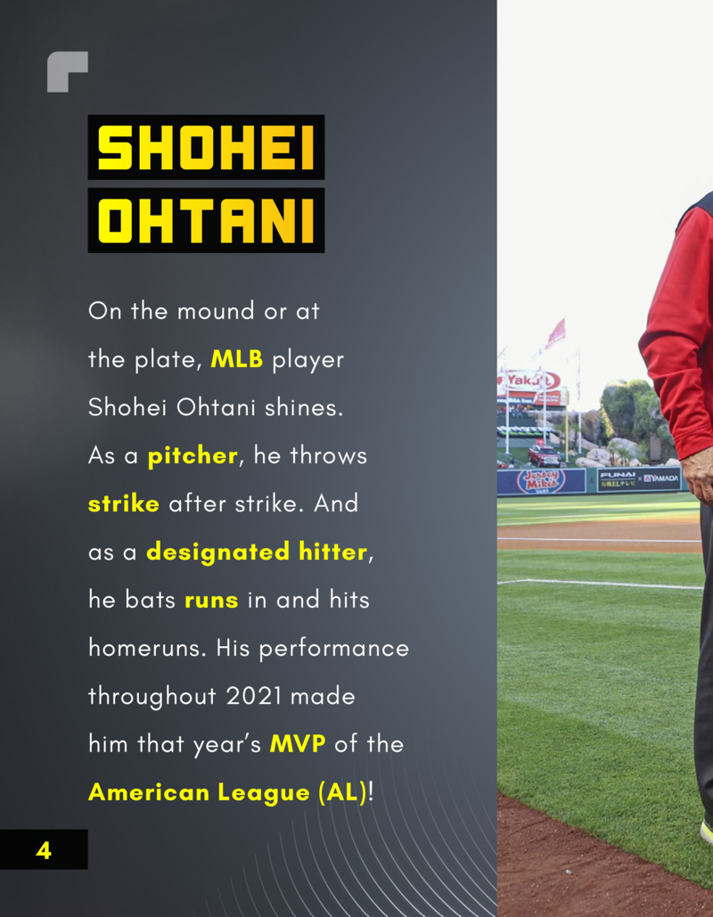 Play Like the Pros: Play Baseball Like Shohei Ohtani — page 1