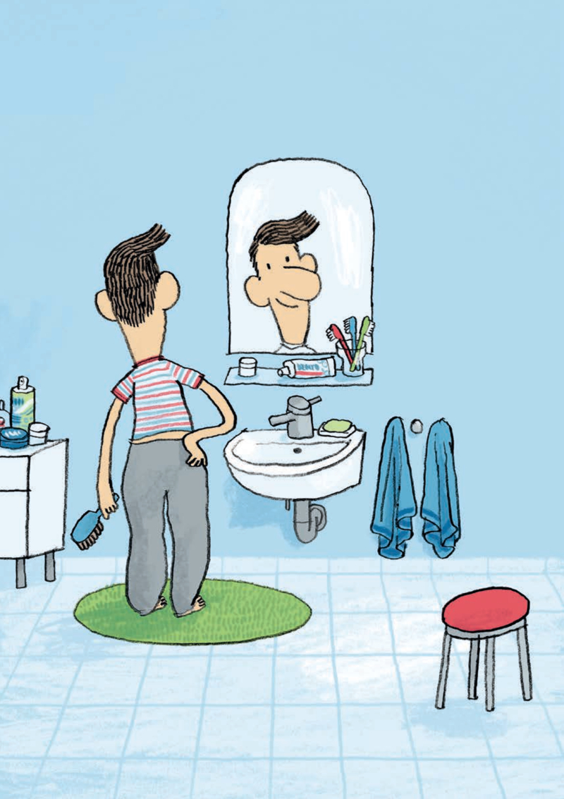 When Dad’s Hair Took Off — page 1