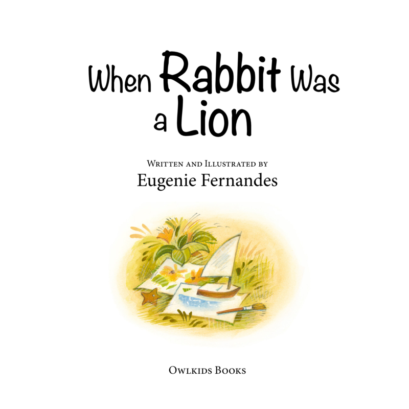 When Rabbit Was A Lion book cover