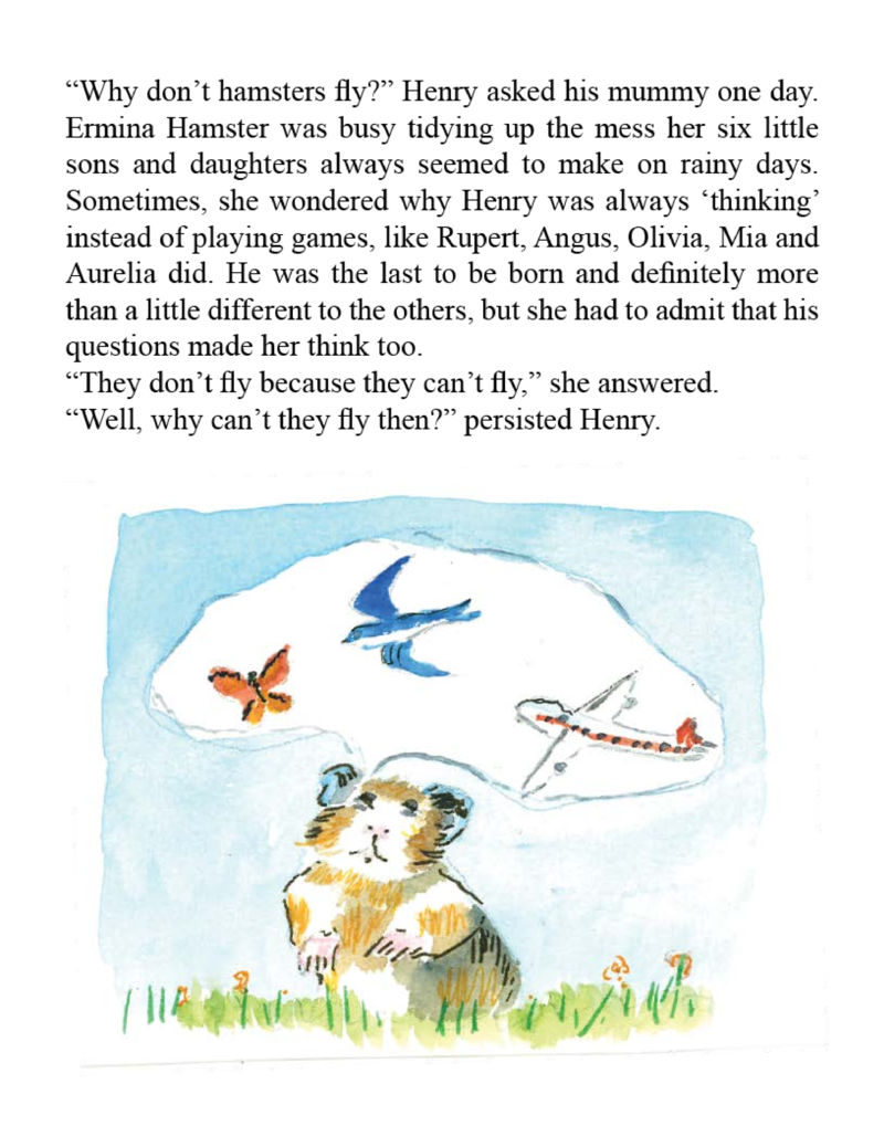 Why Don't Hamsters Fly? — page 1